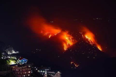 Shimla forest fire